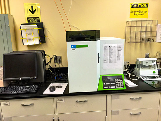 Perkin Elmer CHONS analyzer