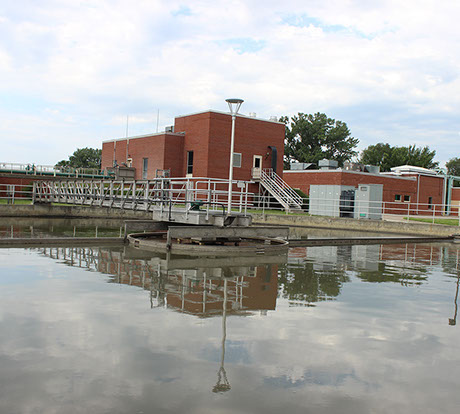 Lawrence wastewater treatment plant